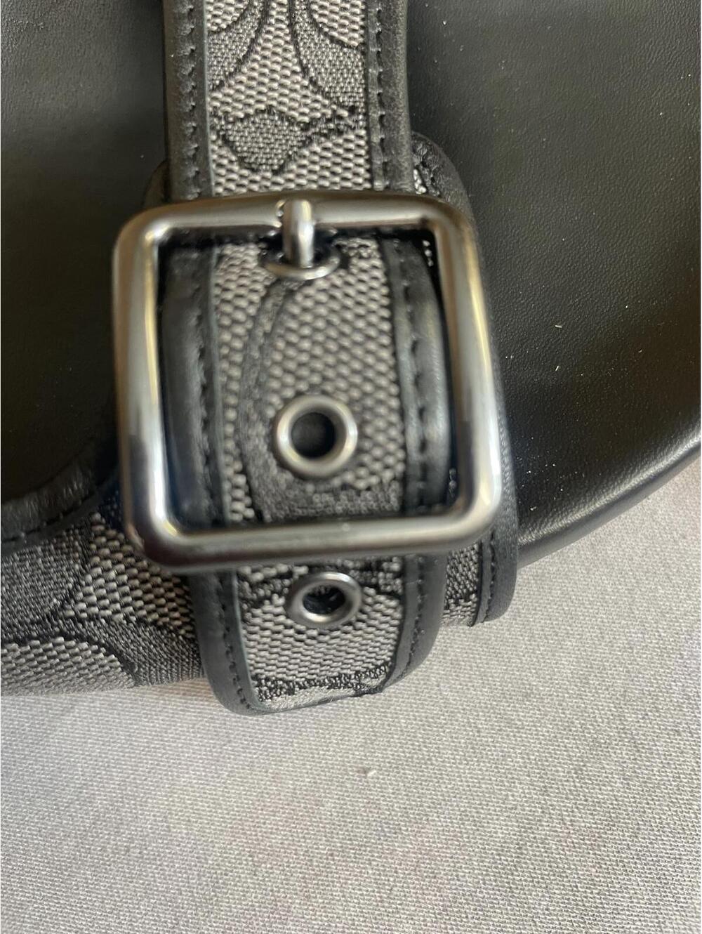 Coach Buckle Strap Sandals in Signature Jacquard 13D - Picture 7 of 9